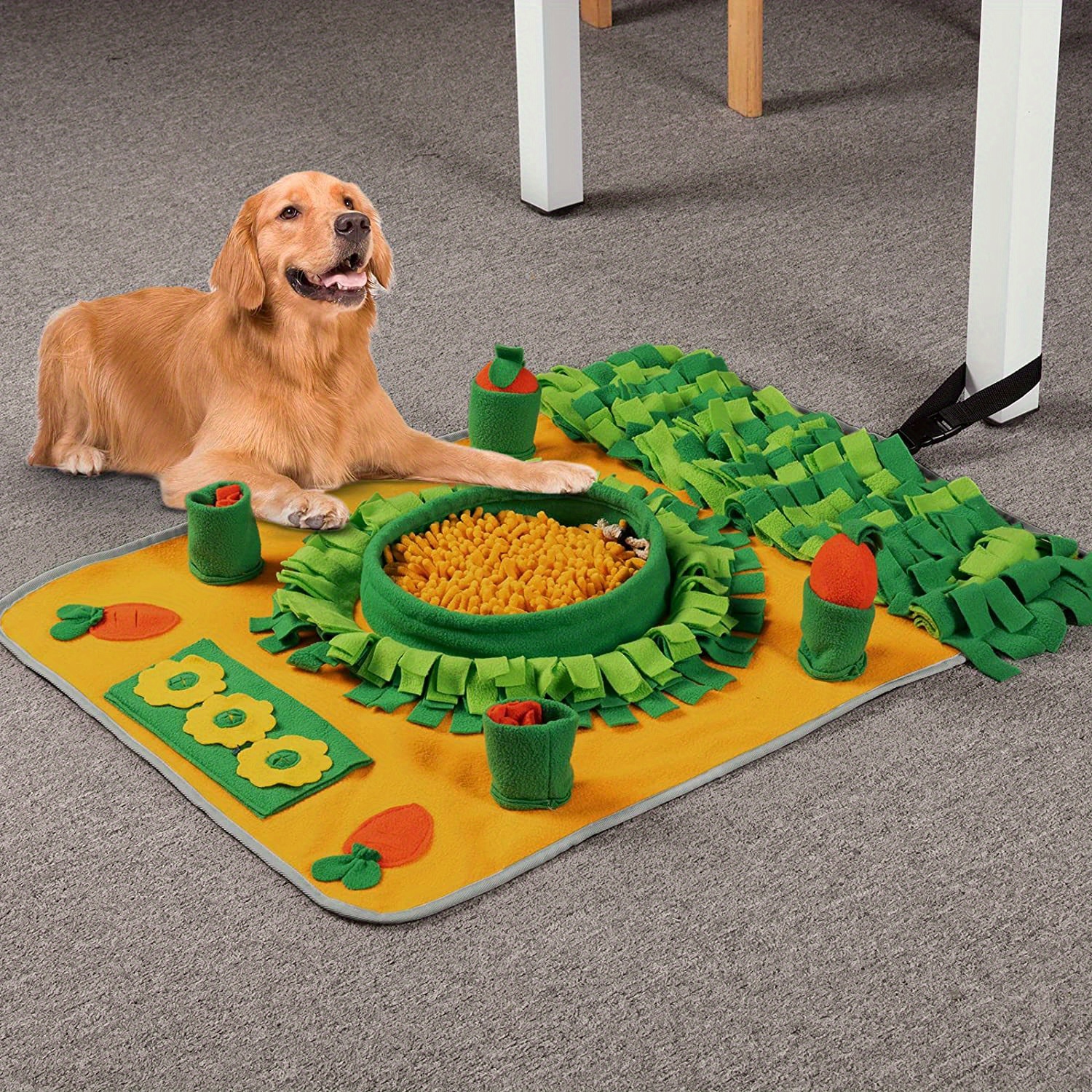 Snuffle Mat for Dogs, Nobleza Sniff Mat for Dogs to Encourage Natural  Foraging Skills, Interactive Training Slow Feeding Dog Sniffing Mat Puzzle  for