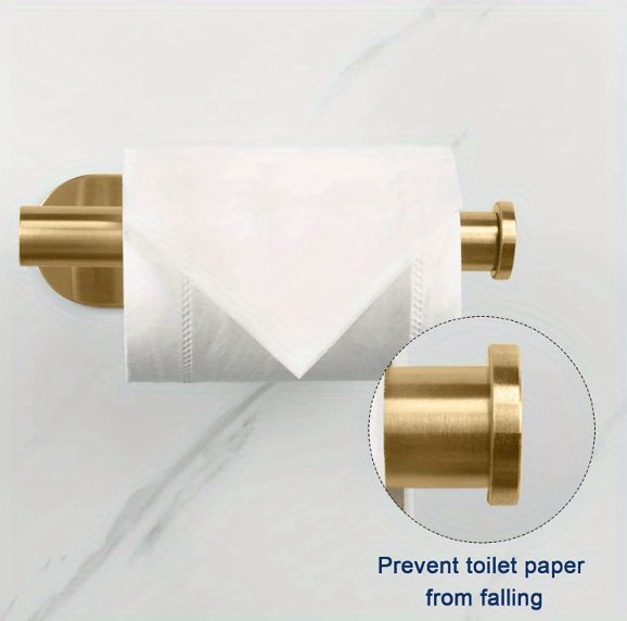 Bathroom Paper Towel Holder Stainless Steel Roll Paper Temu
