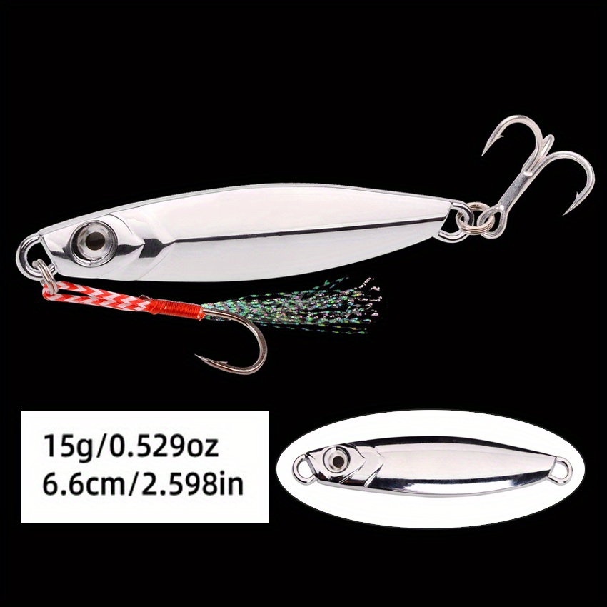 Metal Hard Crankbaits Triple Hooks Electroplating Saltwater - Temu