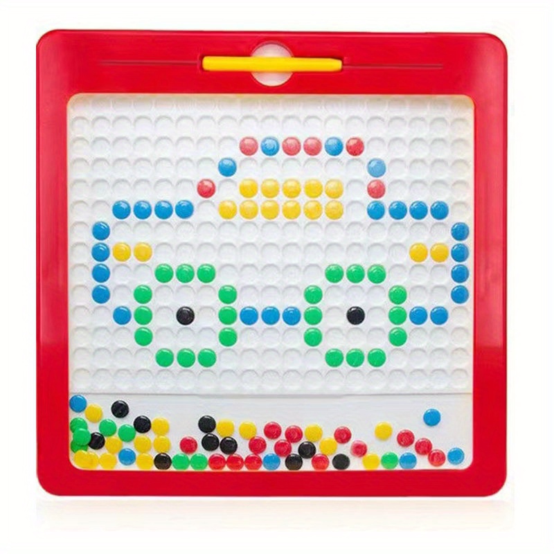 Large Magnetic Drawing Pad for Kids - Interesting Drawing Board Toddler  Toys, Magnetic Pen & Beads, Eco-Friendly ABS Material, Montessori  Educational Preschool Toy for 3+ Kids