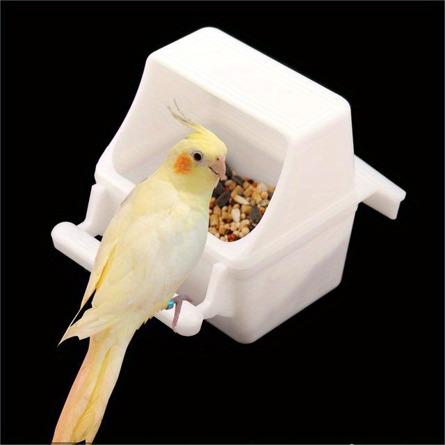 Keep Bird's Food Clean Dry Hanging Feeder Cup Cage Hanging Temu