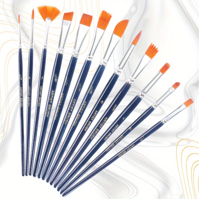 Paint Brushes Set 18 - Premium Watercolor Paint Brushes For Adults