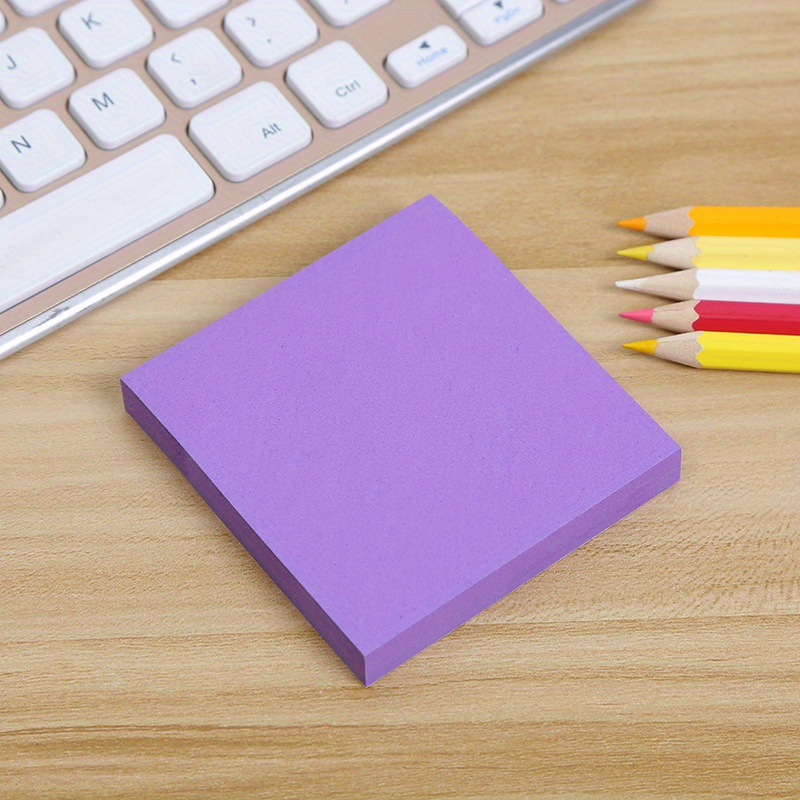 Purple Transparent Sticky Note Pads