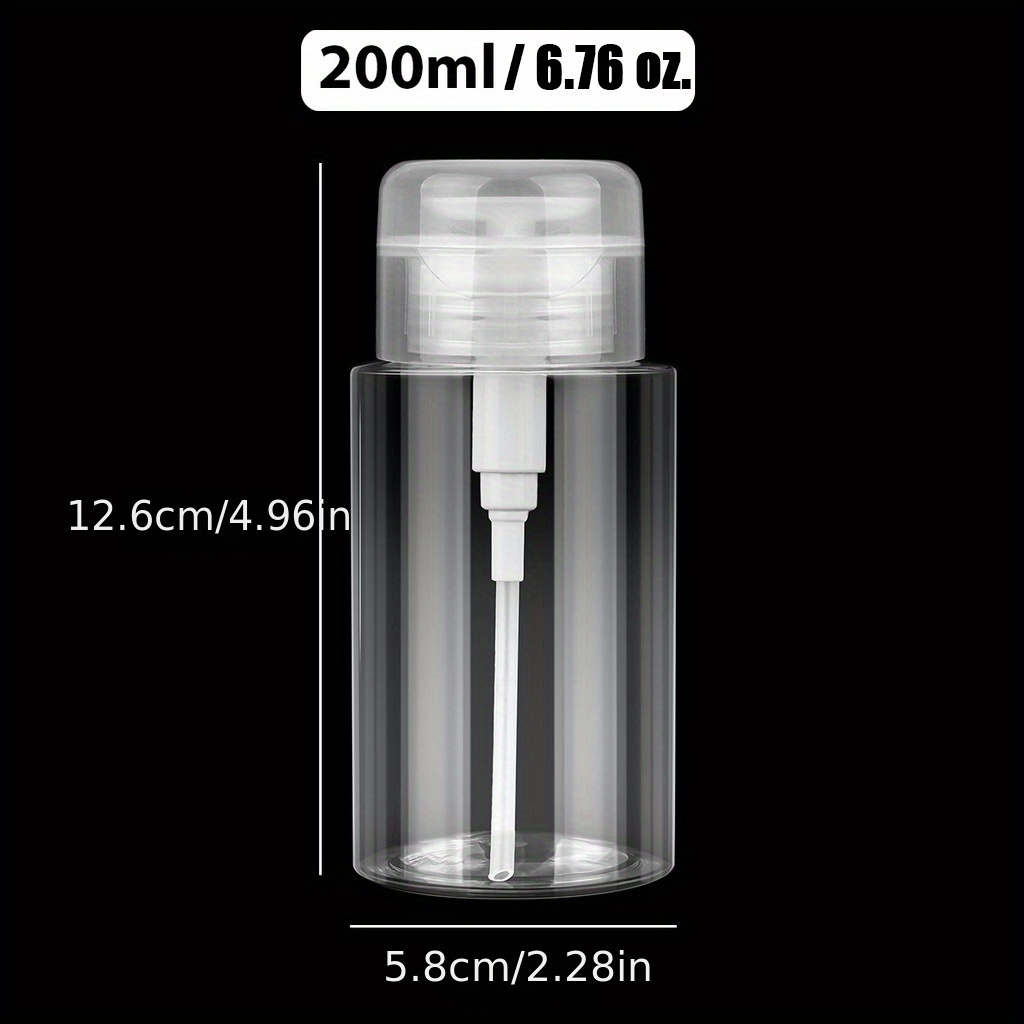 210 Ml Depotting Makeup Containers Pump Bottle Dispenser Remover