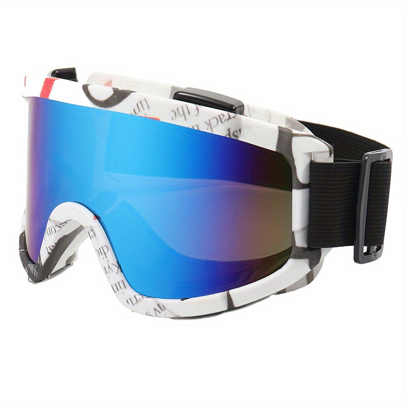 Unisex Double layer Anti fog Ski Goggles Large Frame Anti - Temu
