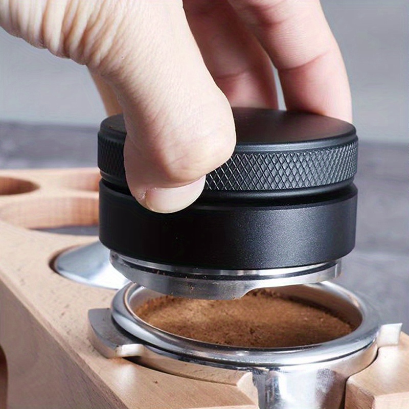 Tamper de café N/Q, martillo de café espresso de acero inoxidable en polvo,  herramienta de manipulación de prensa de expreso, suministros de