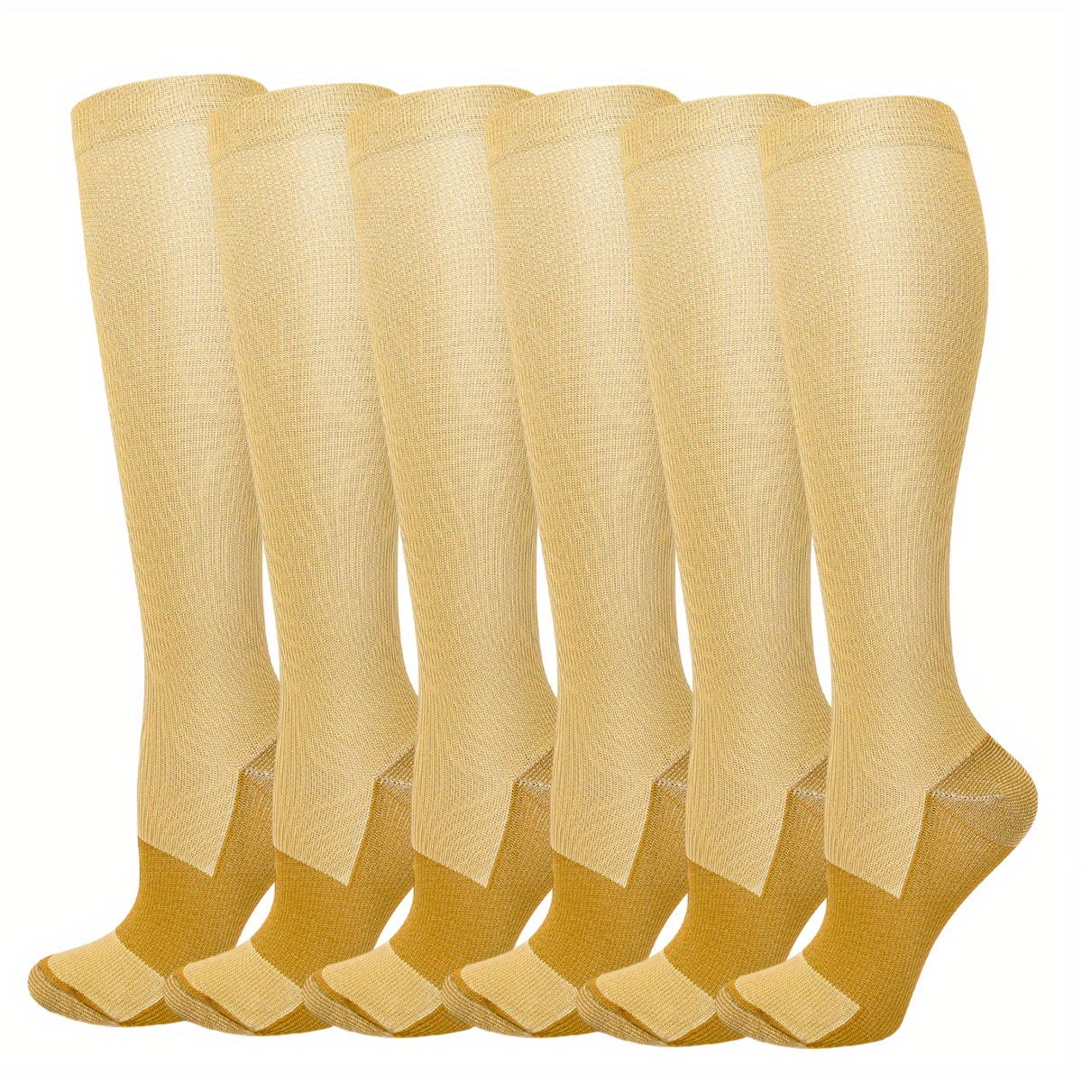 1/1+1+ Copper Sports Compression Socks Women Circulation 20 - Temu Canada
