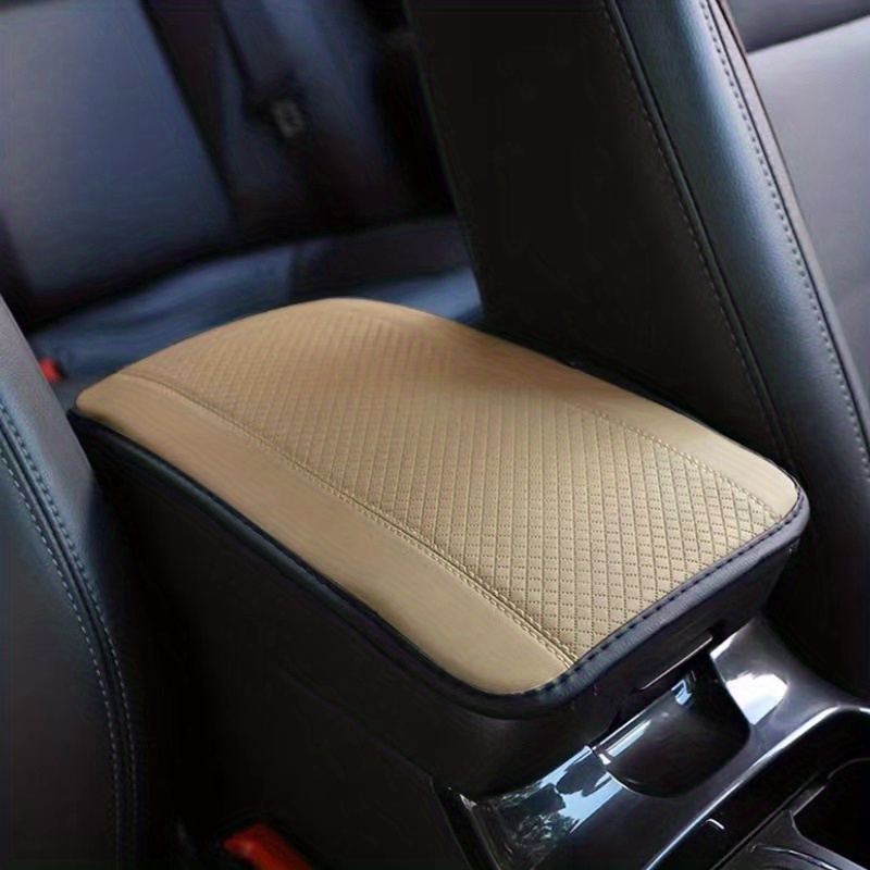 Upgrade Car Comfort A Universal Armrest Box Pad Embossed - Temu