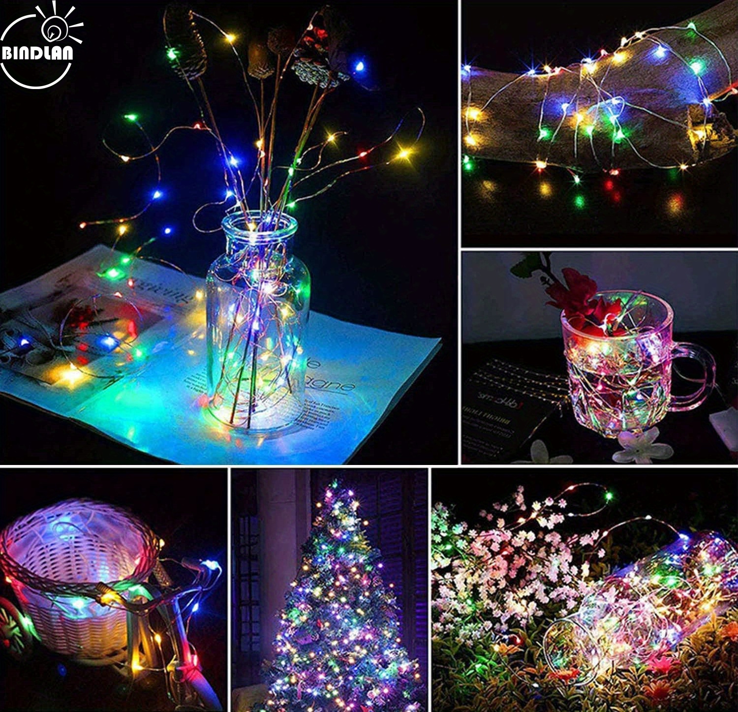 100 led battery operated long fairy string lights 32 8ft fairy string lights with remote 8 modes copper wire lights waterproof christmas twinkle lights wedding bedroom battery not included details 4