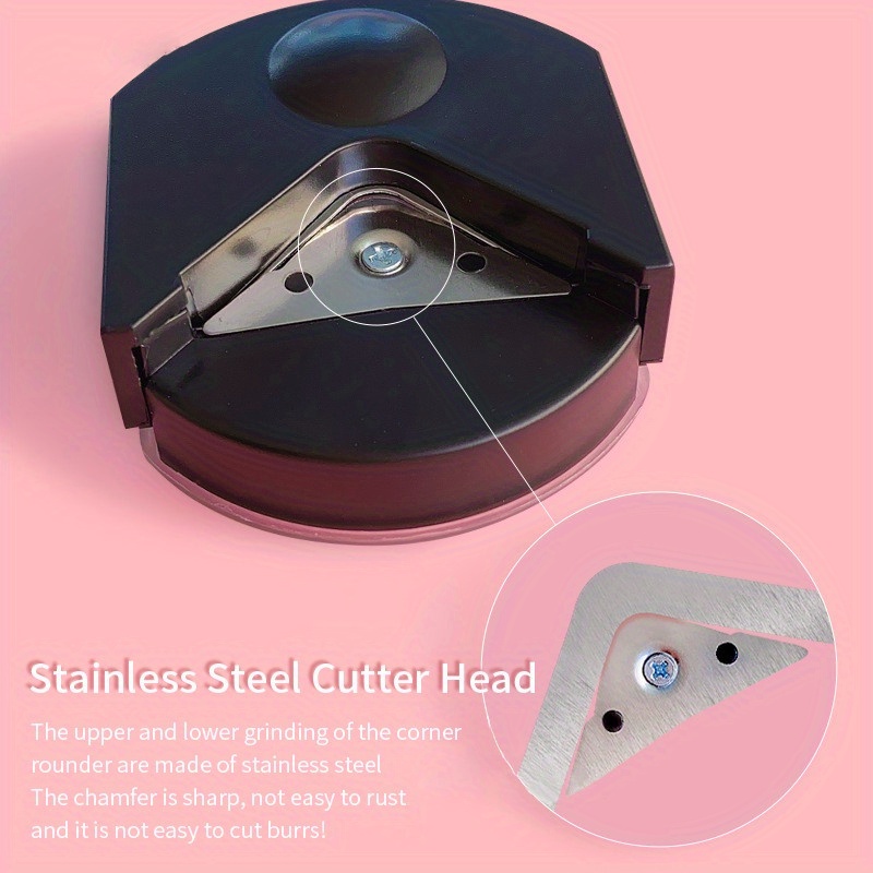 Mini Portable Corner Cutter /r4 Corner Punch With Paper - Temu