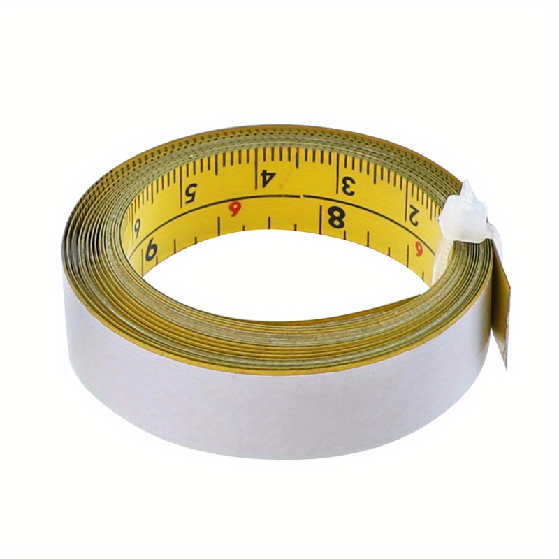 Self Adhesive Metal Measuring Tape 1m x 13mm_SKU-649