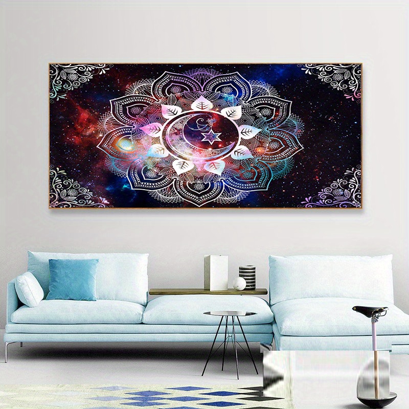 Aesthetic Colorful Trippy 5D DIY Full Drill Diamond Painting Cross Stitch  Decor