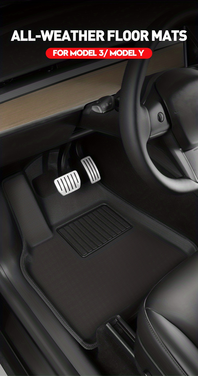 Auto Fußmatten Automatten Für Tesla Für Modell 3 Boden Matte