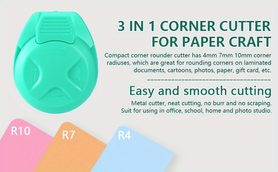 We R Memory Keepers 3-Way Corner Punch-Rounded