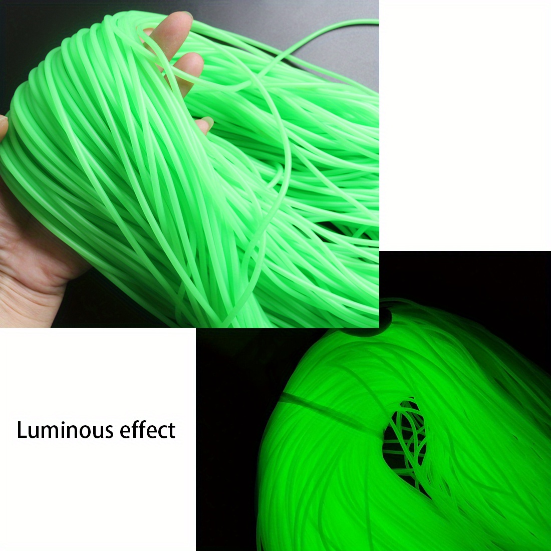 Glow in the Dark Tubing for Luring Fish and Protecting your Fishing Line