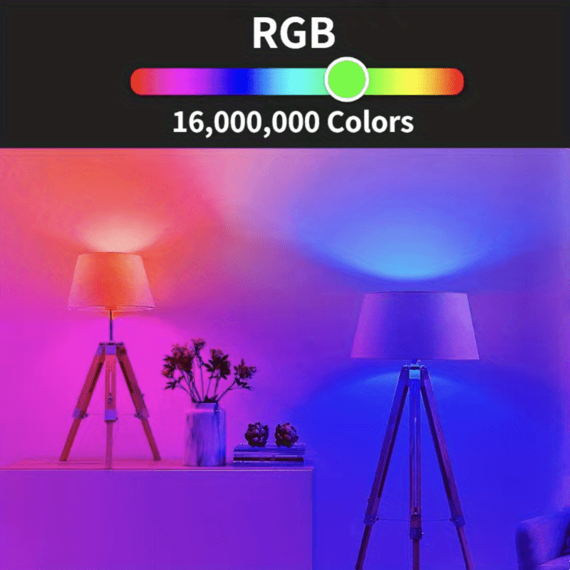 Smart Remote Control Bulb Rgb+w 16 Color changing Lights - Temu