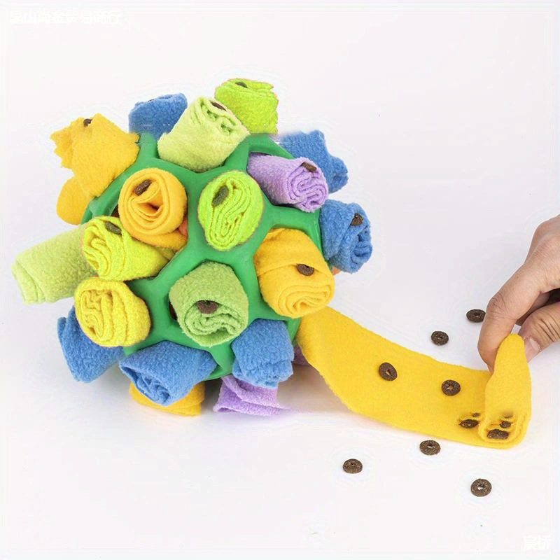 BOLLSLEY Snuffle Ball for Small/Medium/Large Dogs, Dog Play Ball for  Boredom & Stress Relief, Treat Puzzle Games Interactive Toy for Pet Dogs 