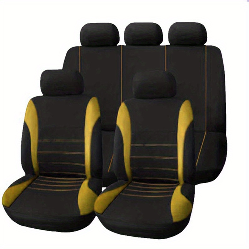 Universal 9 Piece Car Seat Cover Set