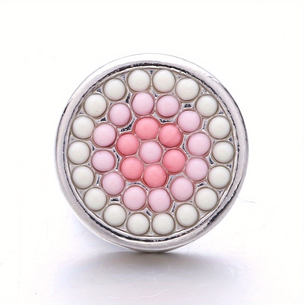 18mm Snap Button Jewelry DIY Accessories Material