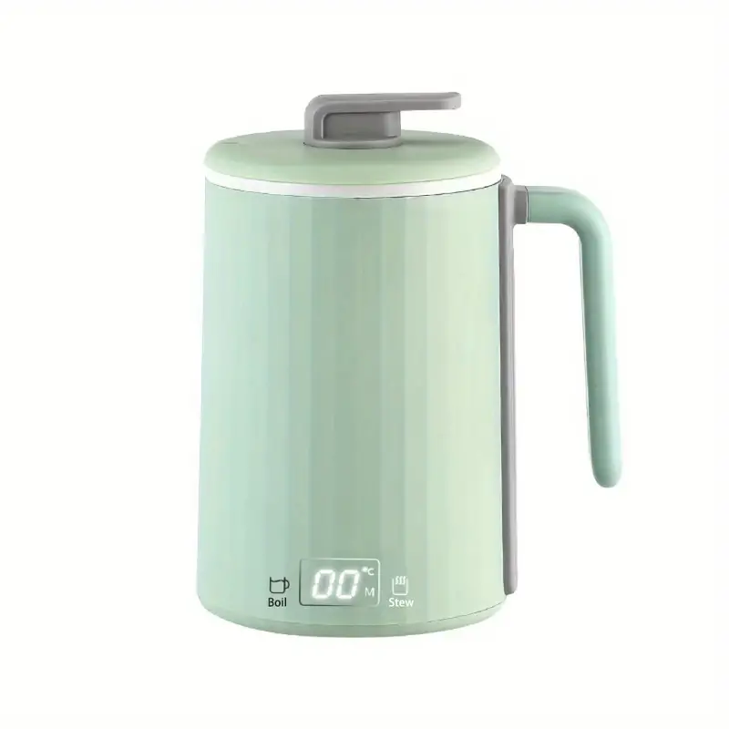 600ml Electric Kettle Slow Cooker Mini Stew Cup Health Pot Desktop Heating  Cup Boiling Water Tea Pot Cook Cup 220V