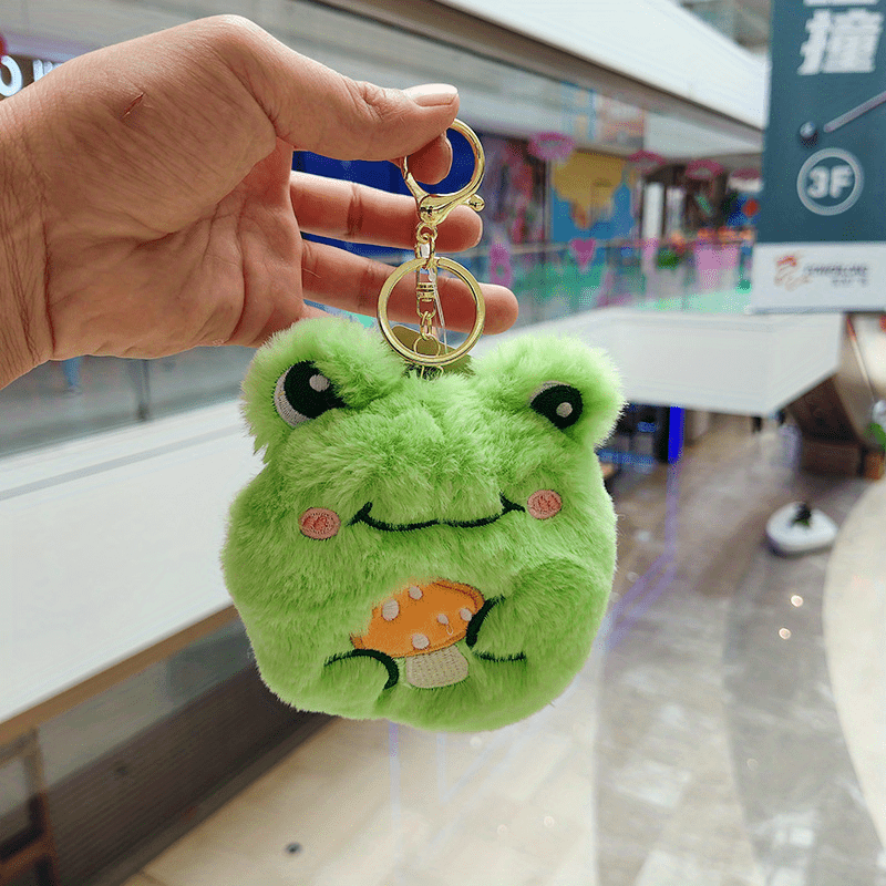 Plush Frog Keychain Purse – boxjoyz