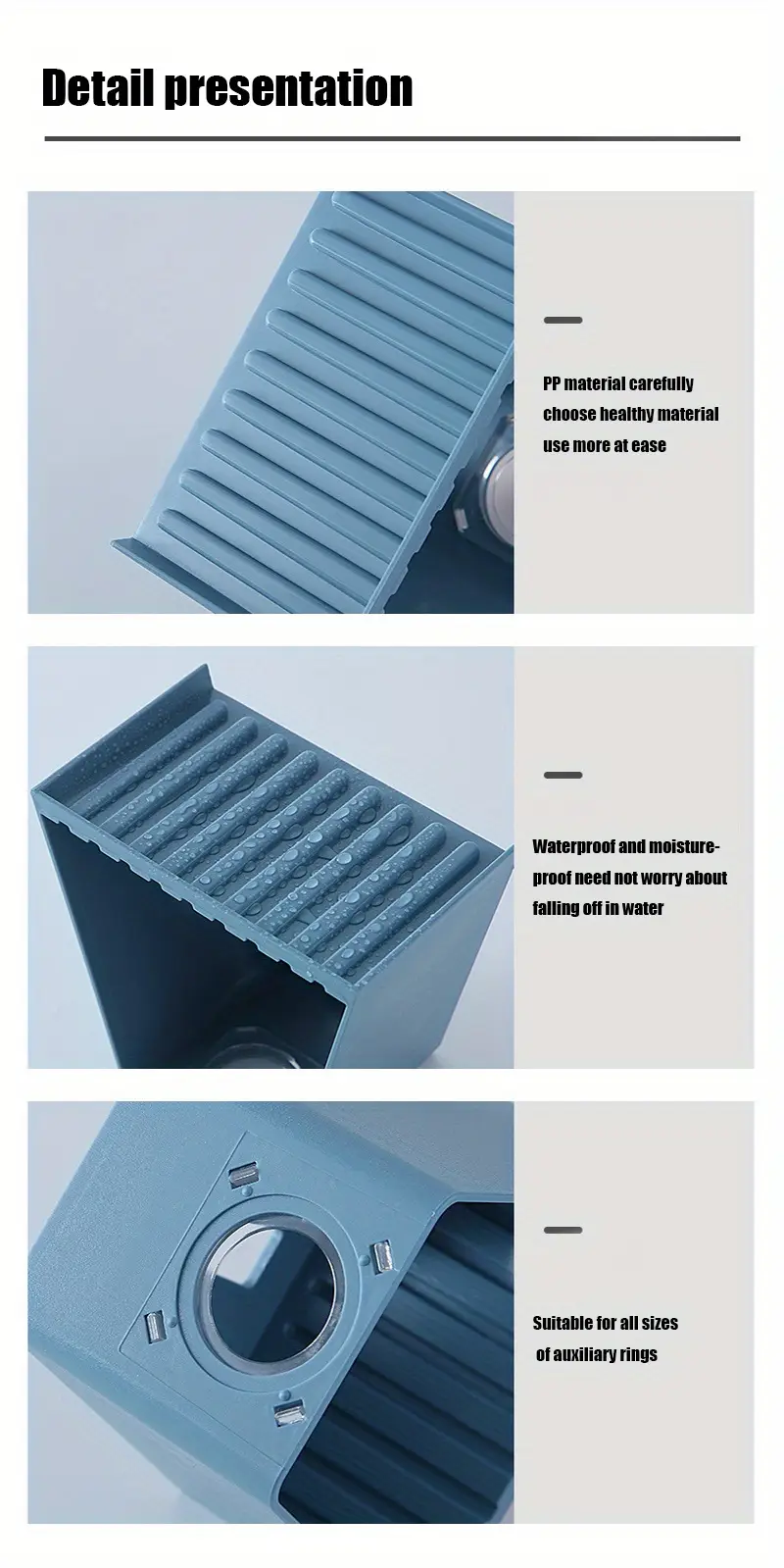 Bathroom Wall Hanging Storage Rack Shower Gel Bottle Mouth - Temu Canada