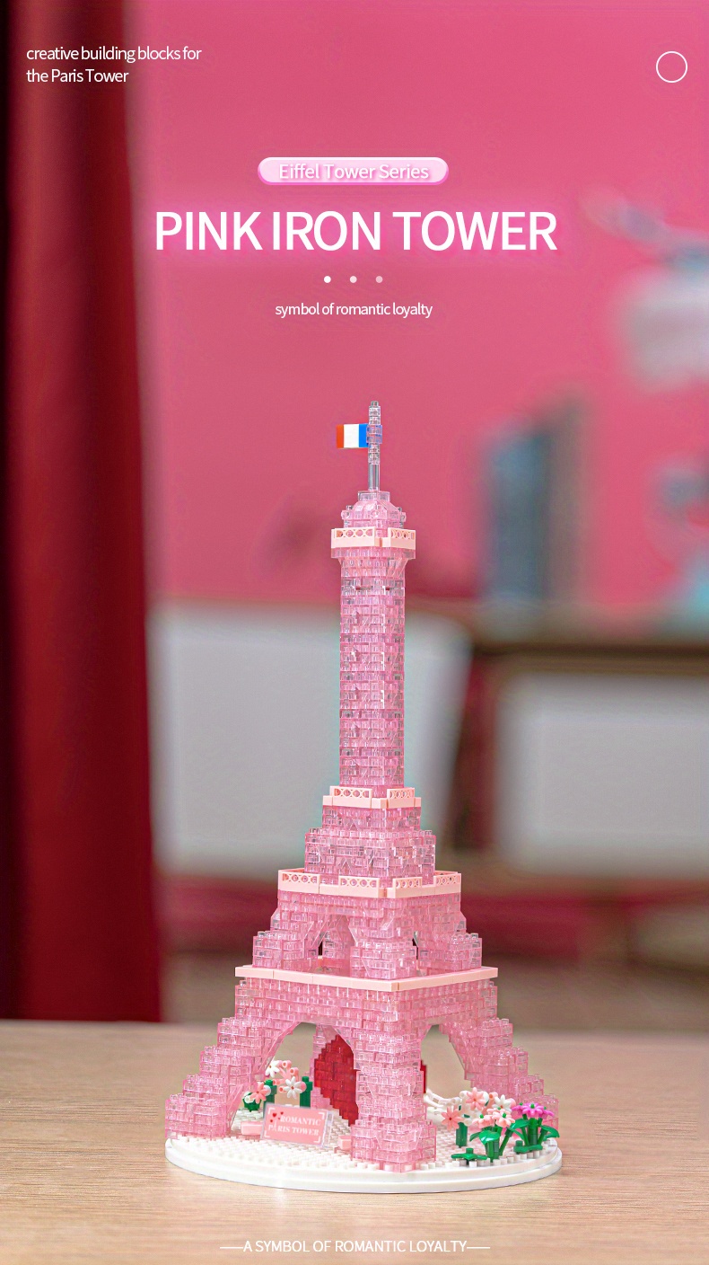 Pink Thing of The Day: Pink Eiffel Tower!