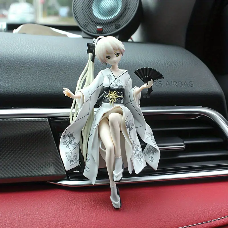 Car Decoration Ornament Creative Anime Collection State Toys - Temu