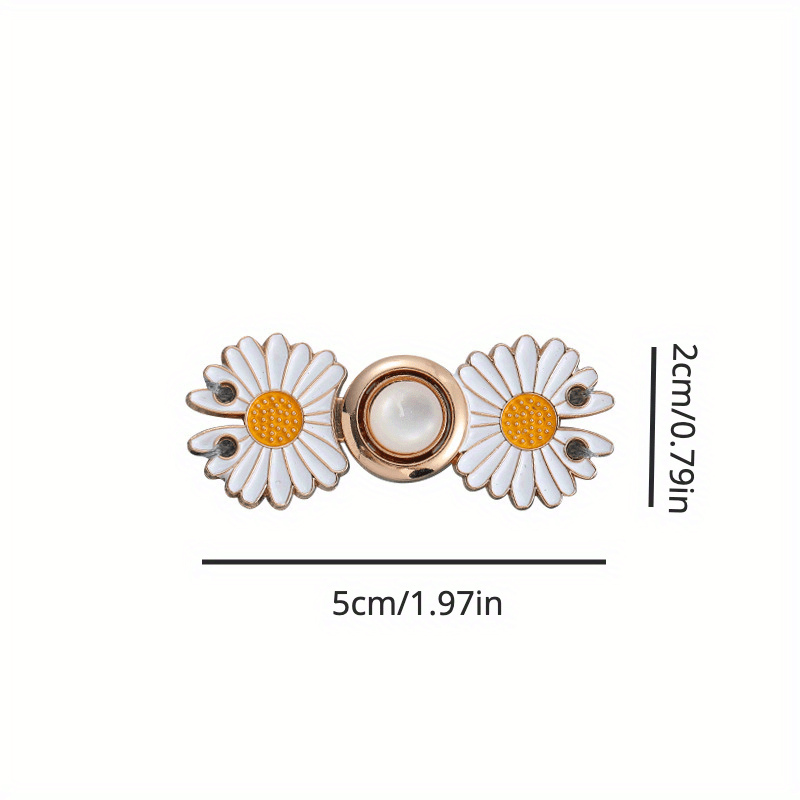 1pc Reusable Metal Buttons Pearl Snap Fastener Pants Pin Retractable Button Sewing-on Buckles For Jeans Fit Reduce Waist