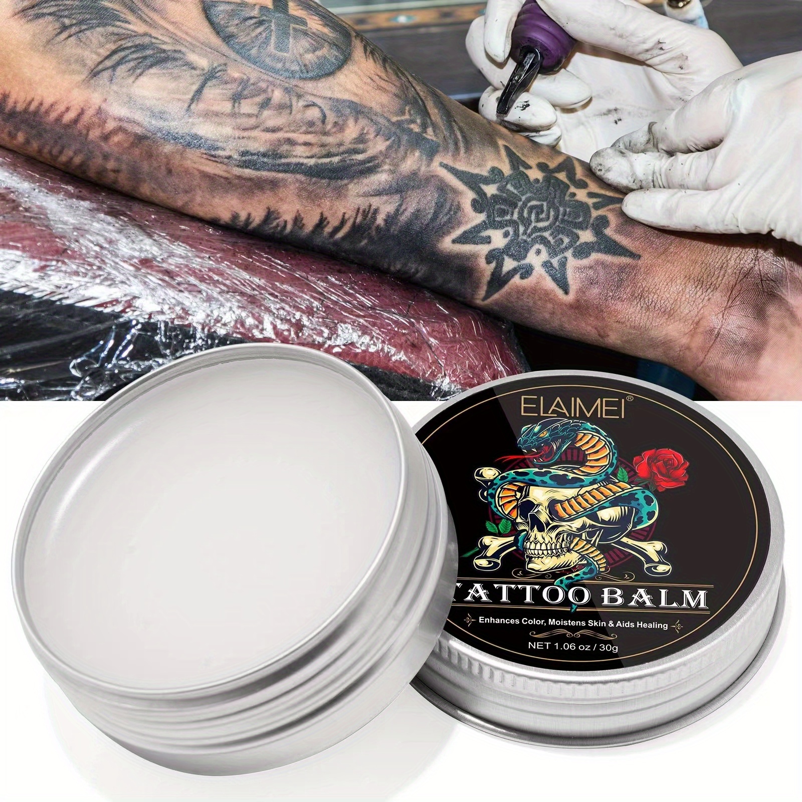 Tattoo Aftercare Butter Balm Tattoo Care Cream Old & New Tattoo