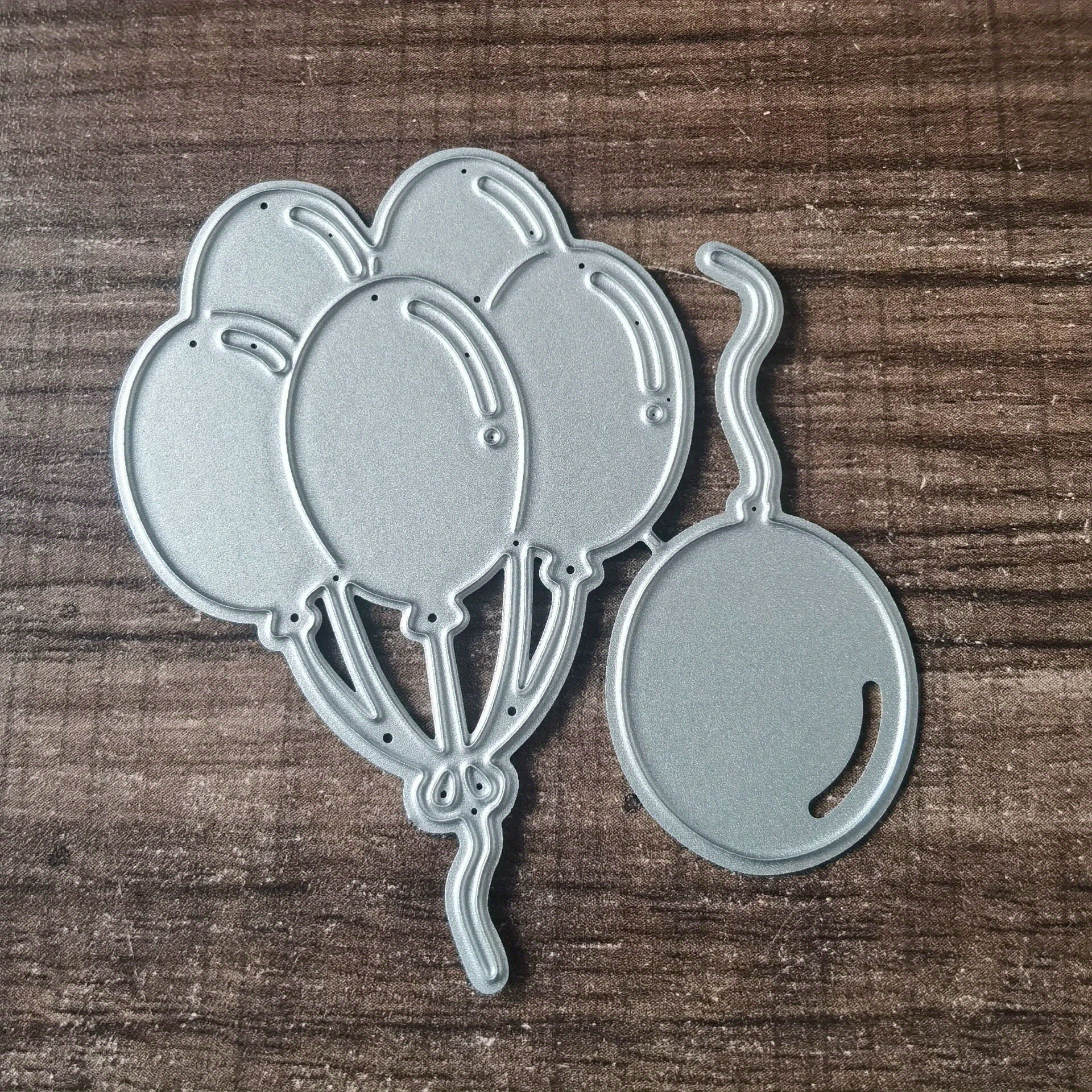 TEMU 1pc, Troqueles De Corte De Globos, Troqueles De Corte De Metal, Plantillas De Grabado Para Suministros De Manualidades DIY, Moldes De Plantilla,