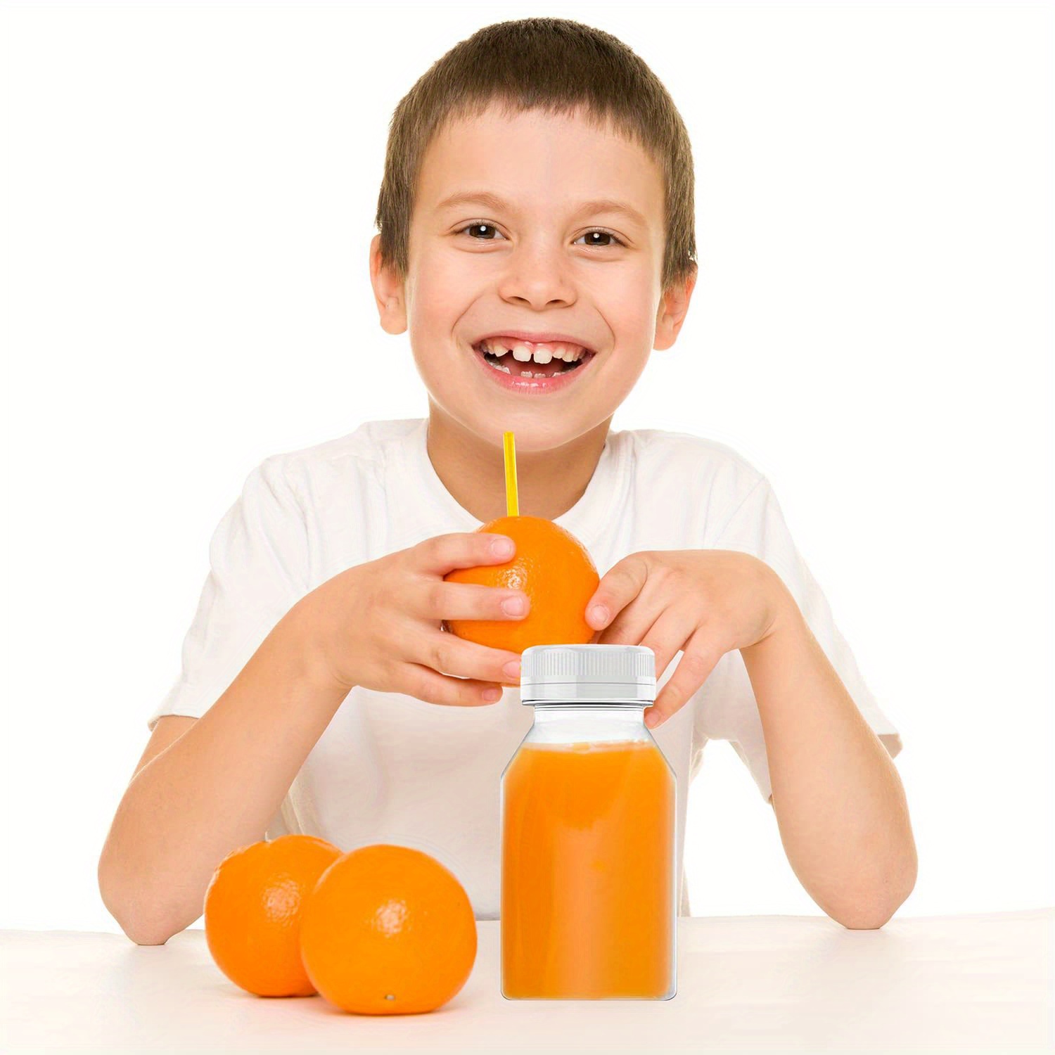 Reusable Plastic Juice Bottles Lids Perfect Juicing Temu
