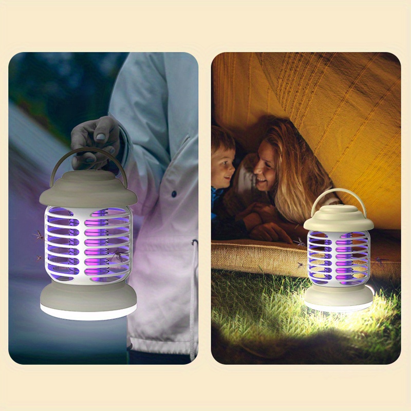 Eliminate Pesky Mosquitoes Instantly Portable Rechargeable Bug Zapper