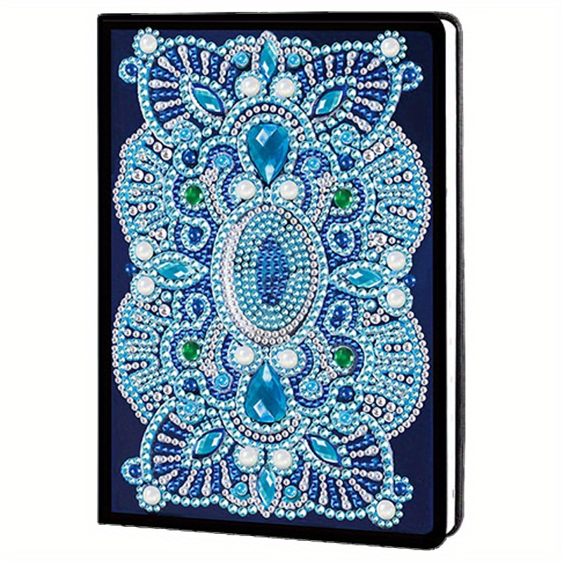 5d Artificial Diamond Painting Cover Leather Notebook Diy Butterfly  Colorful Special Shape Crystal Diamond Painting Journal 100 Pages Thick  Paper A5 Blank Sketchbook, Shop Now For Limited-time Deals