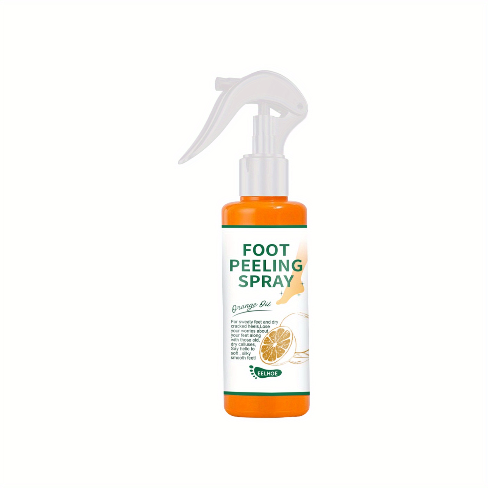 100ml Foot Peeling Spray Orange Essential Oil Exfoliating Peel