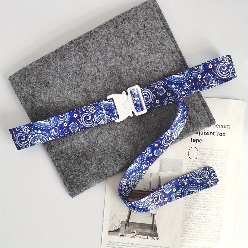 Canvas Print Children's Belt Men's Jeans Belt