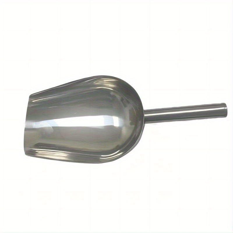 Durable Cast Aluminum Round Bottom Bar Ice Flour Scoop For - Temu