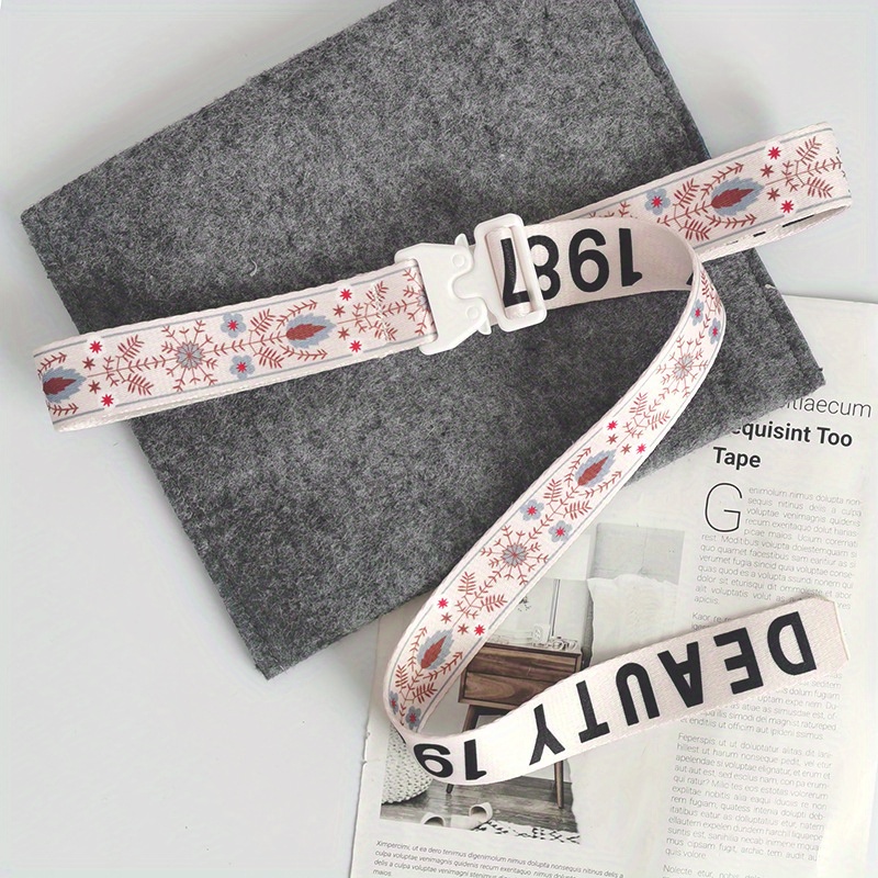 Canvas Print Children's Belt Men's Jeans Belt