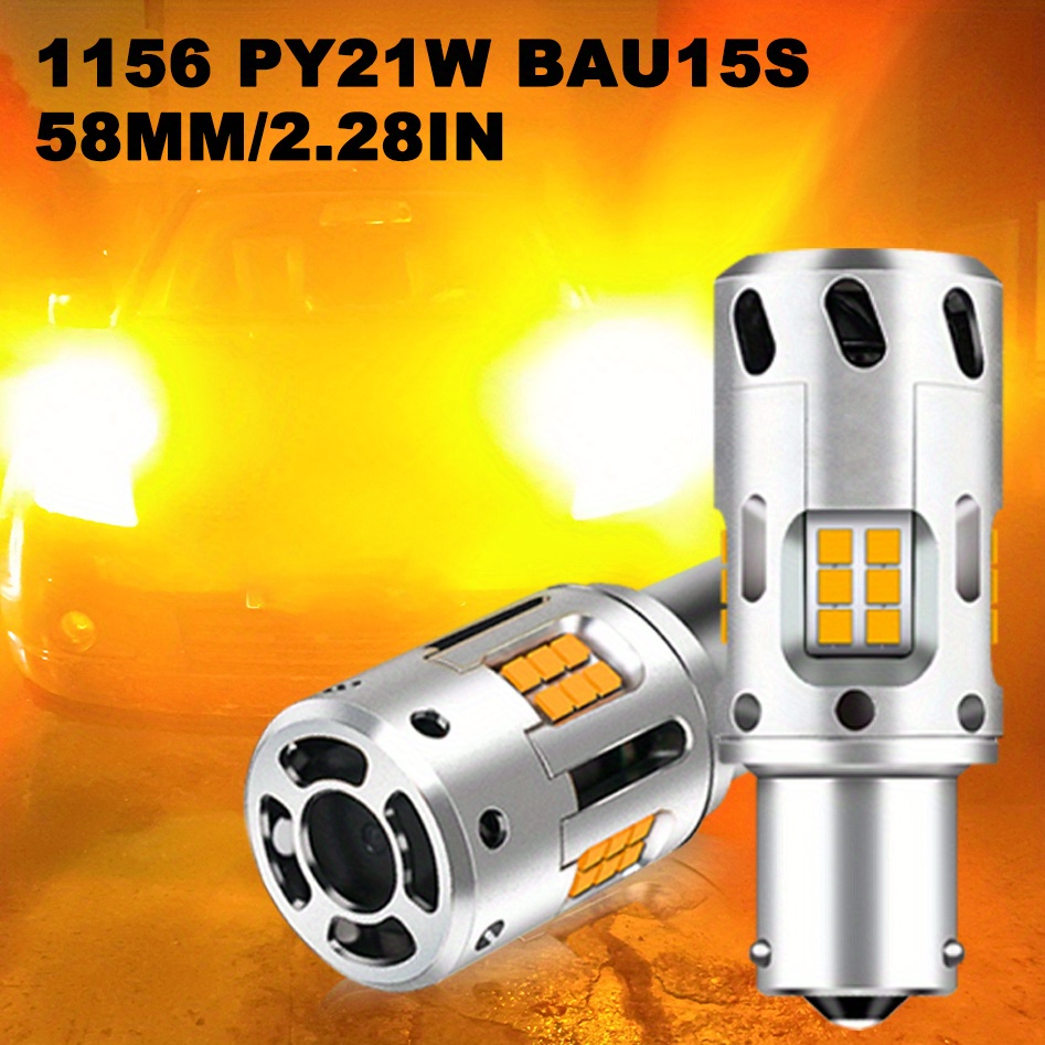 BAU15S PY21W CANBUS Anti Hyper Flash LED Turn Signal Lights