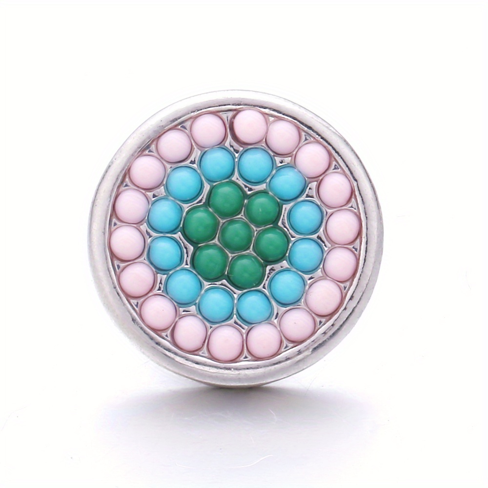 18mm Snap Button Jewelry DIY Accessories Material
