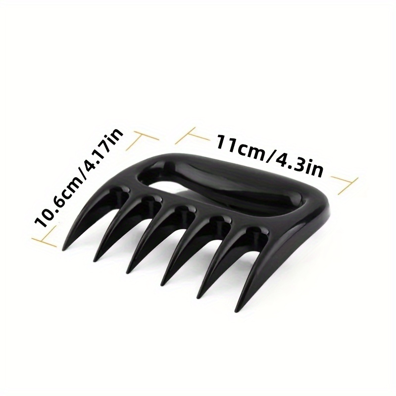 2pcs Creative Bear Claw Meat Separator: Tear Meat Easily & Add a