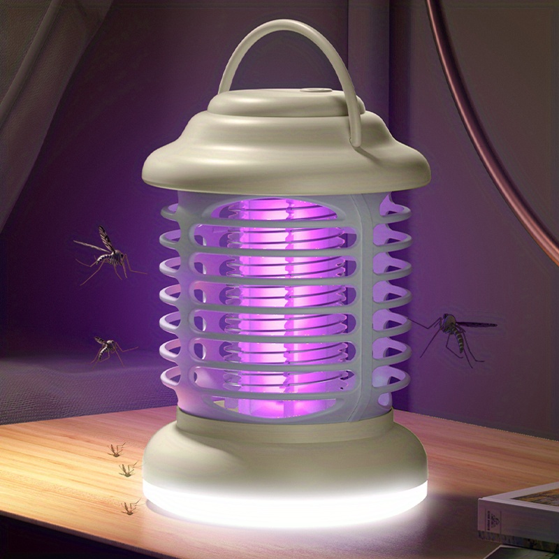 Eliminate Pesky Mosquitoes Instantly Portable Rechargeable Bug Zapper ...