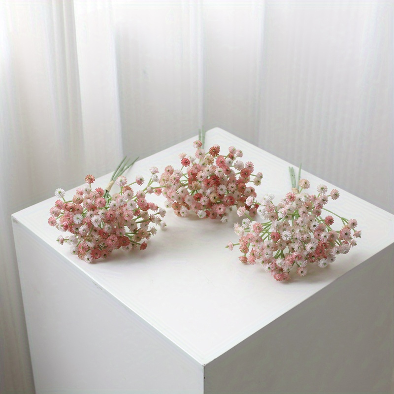 Artificial Baby Breath Flowers, Real Touch Gypsophila Bouquets