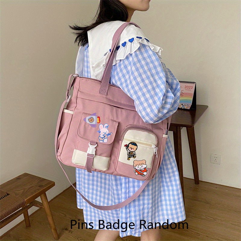 Japanse Rectangle Small Nylon Crossbody Shoulder Bag – Kawaiies