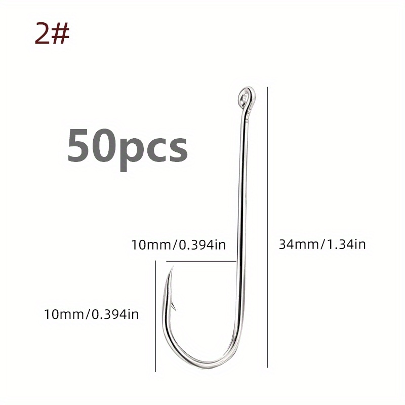 Aberdeen Long Handled Fish Hooks Carbon Stainless Steel - Temu Canada