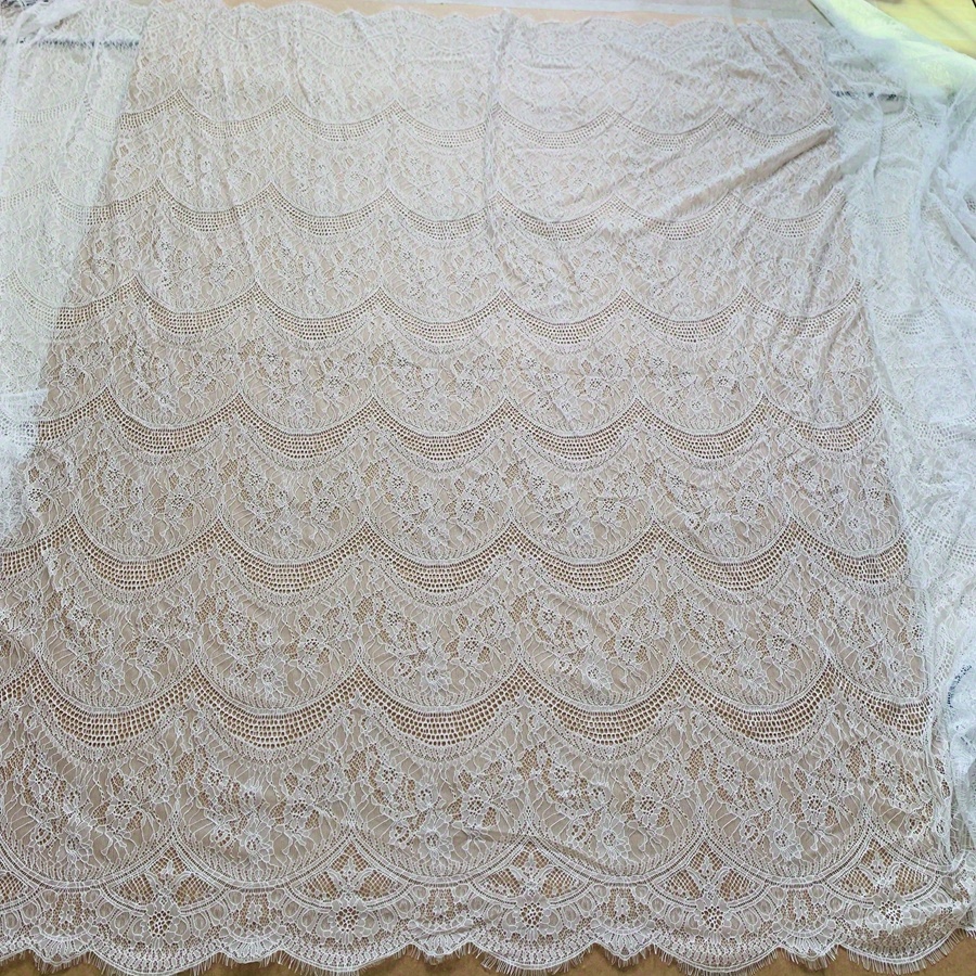 Image of 3 Meters Long 5 Meters Wide Lace Fabric For Tablecloths, Curtains, Dresses, Veils, And Clothing