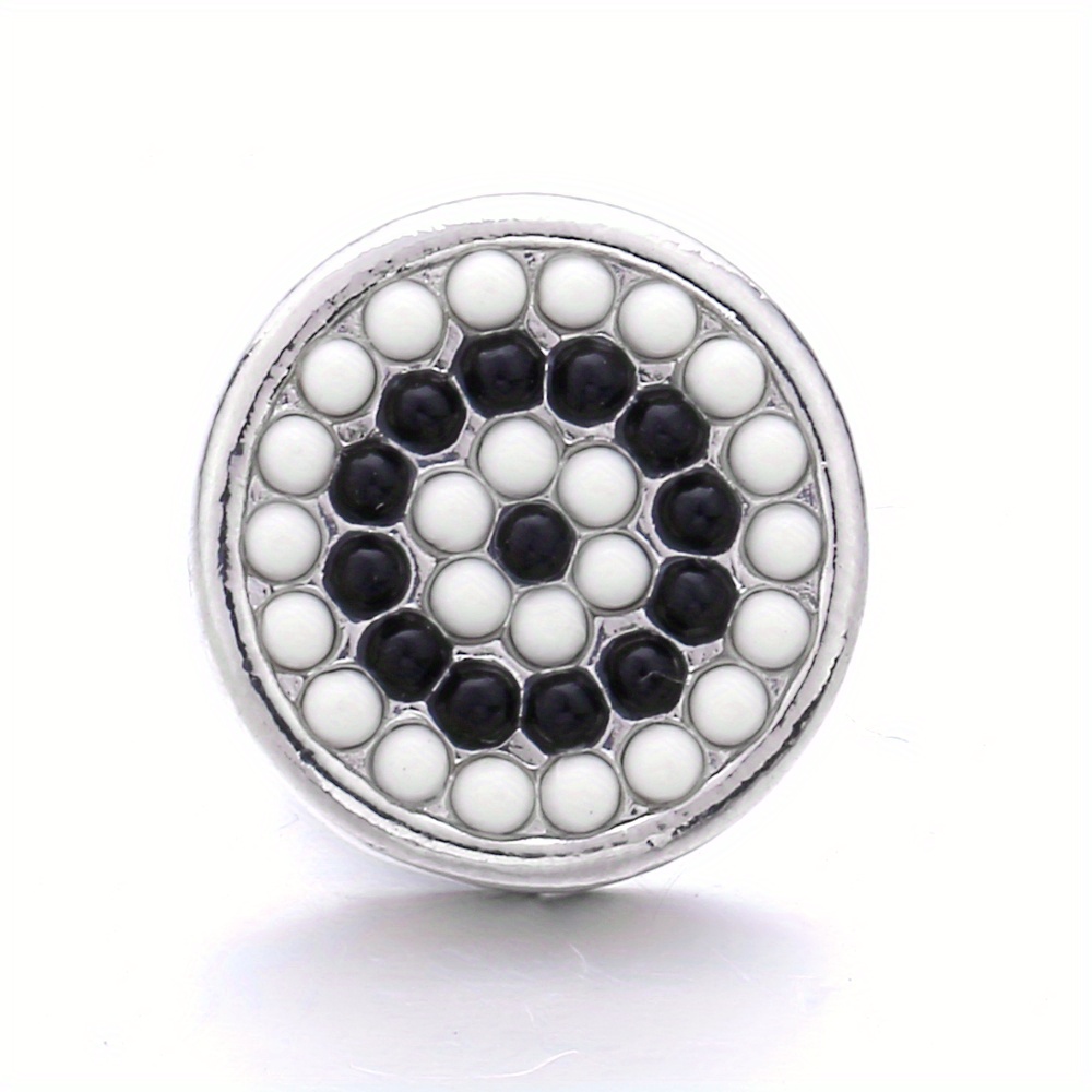 18mm Snap Button Jewelry DIY Accessories Material
