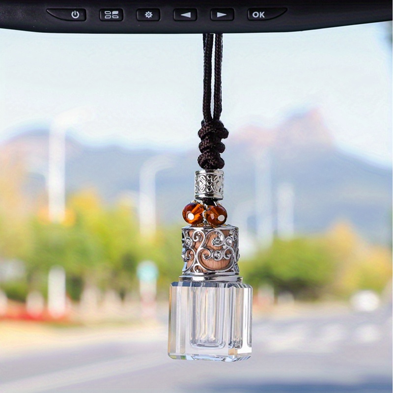 Car Rearview Mirror Aromatherapy Pendant Bow Ribbon Hanging Perfume  Decoration Interior Air Freshener Accessories Ornament Solid - AliExpress