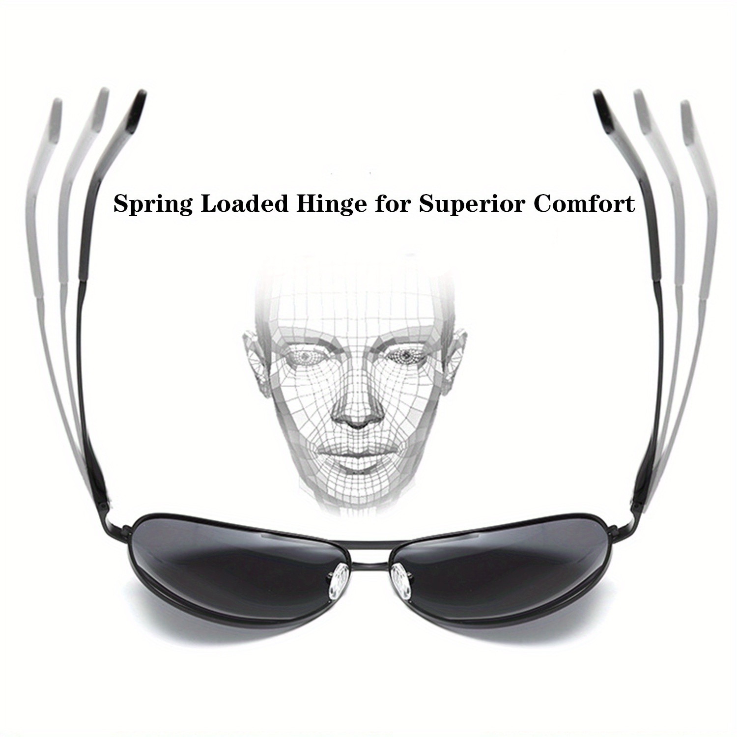 Big Xl Wide Frame Extra Large Polarized Sunglasses Men Women Outdoor Party  Vacation Travel Driving Fishing Decors Photo Props 2 Colors Available Ideal  Choice Gifts - Jewelry & Accessories - Temu New Zealand