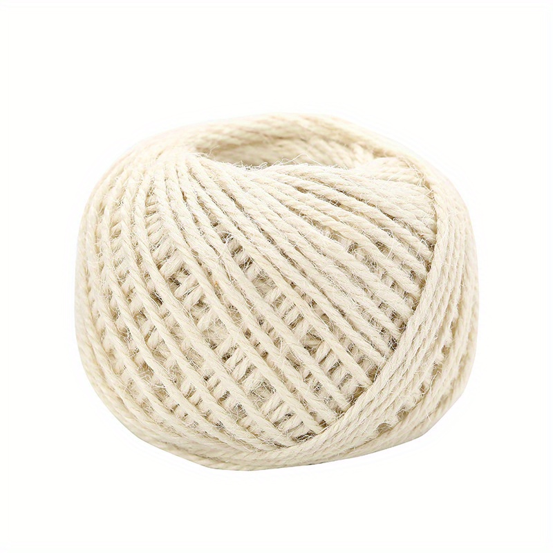 1330 120m Natural Twisted Jute Twine String Rope